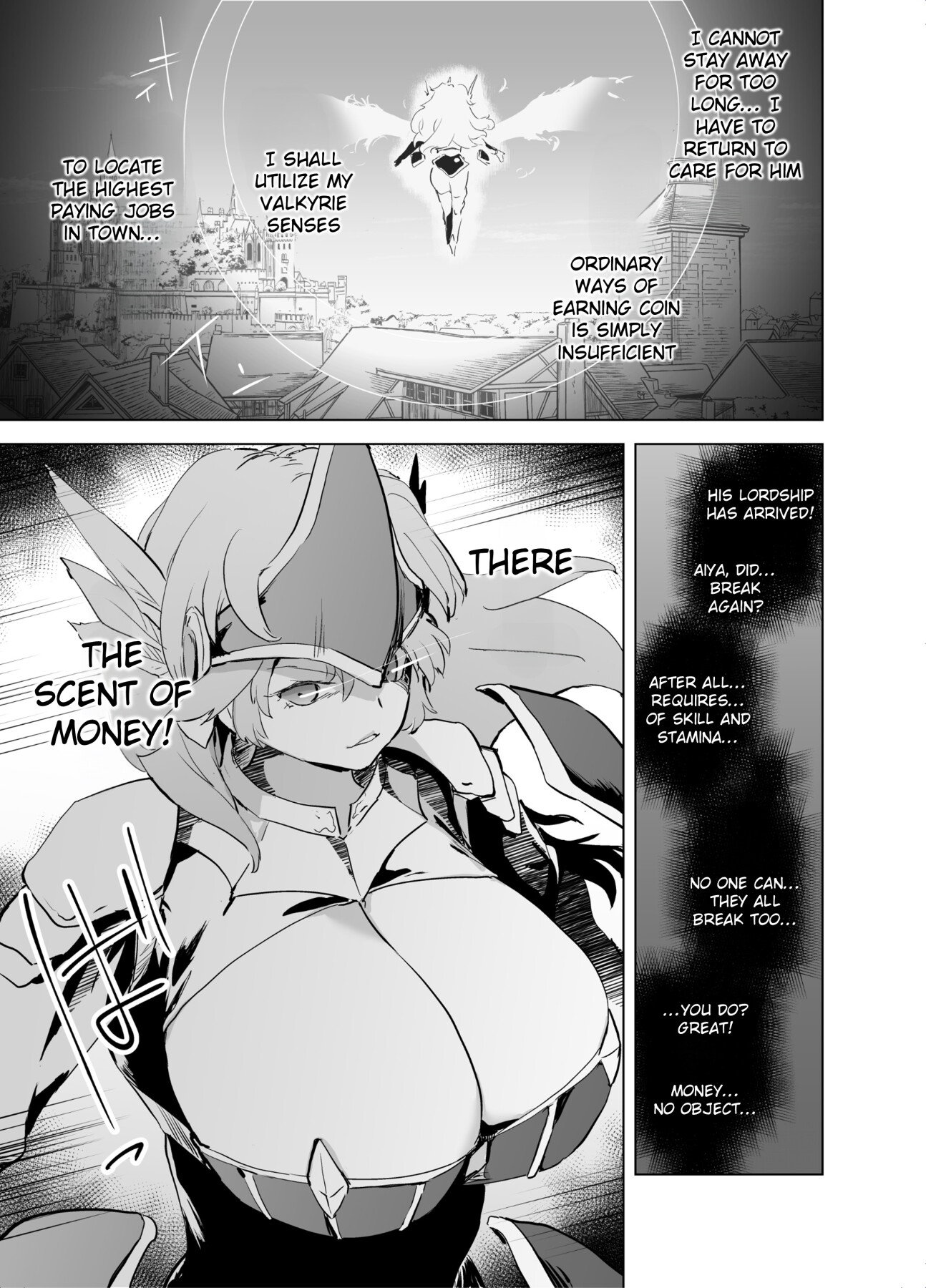 Hentai Manga Comic-Companions of the Hero 'Aaa' - The Supportive Valkyrie-Read-39
